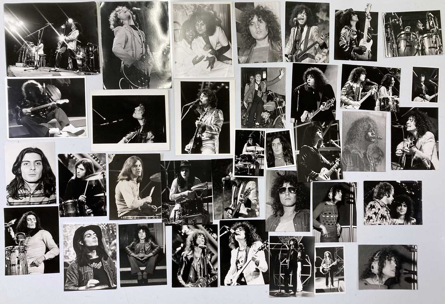 Lot 356 - MARC BOLAN / T.REX - PRESS PHOTOS.