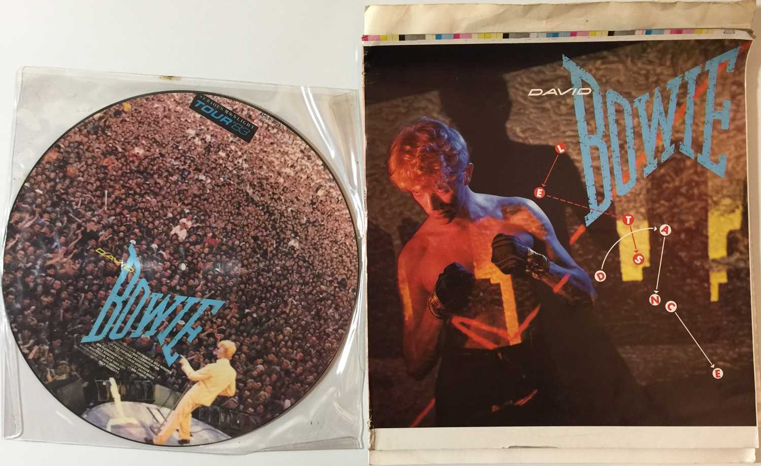 Lot 53 - David Bowie - Let's Dance LP (Test Pressing Including Proof Sleeve)