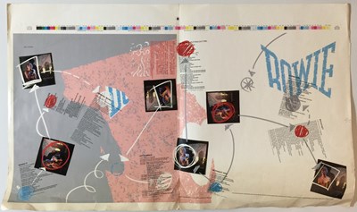 Lot 53 - David Bowie - Let's Dance LP (Test Pressing Including Proof Sleeve)
