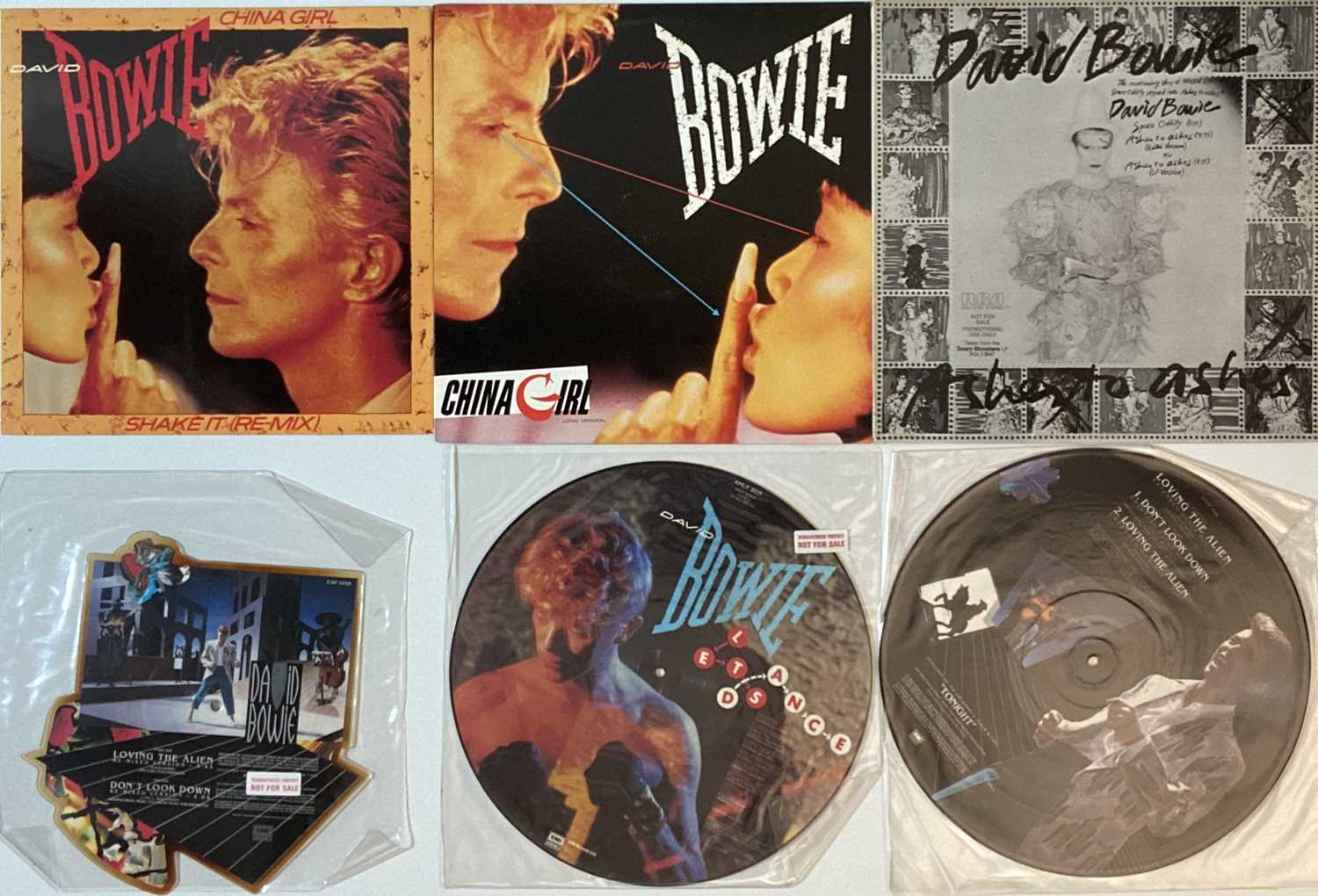 Lot 50 - David Bowie - 12"/LP Collection (Plus Shaped 7")