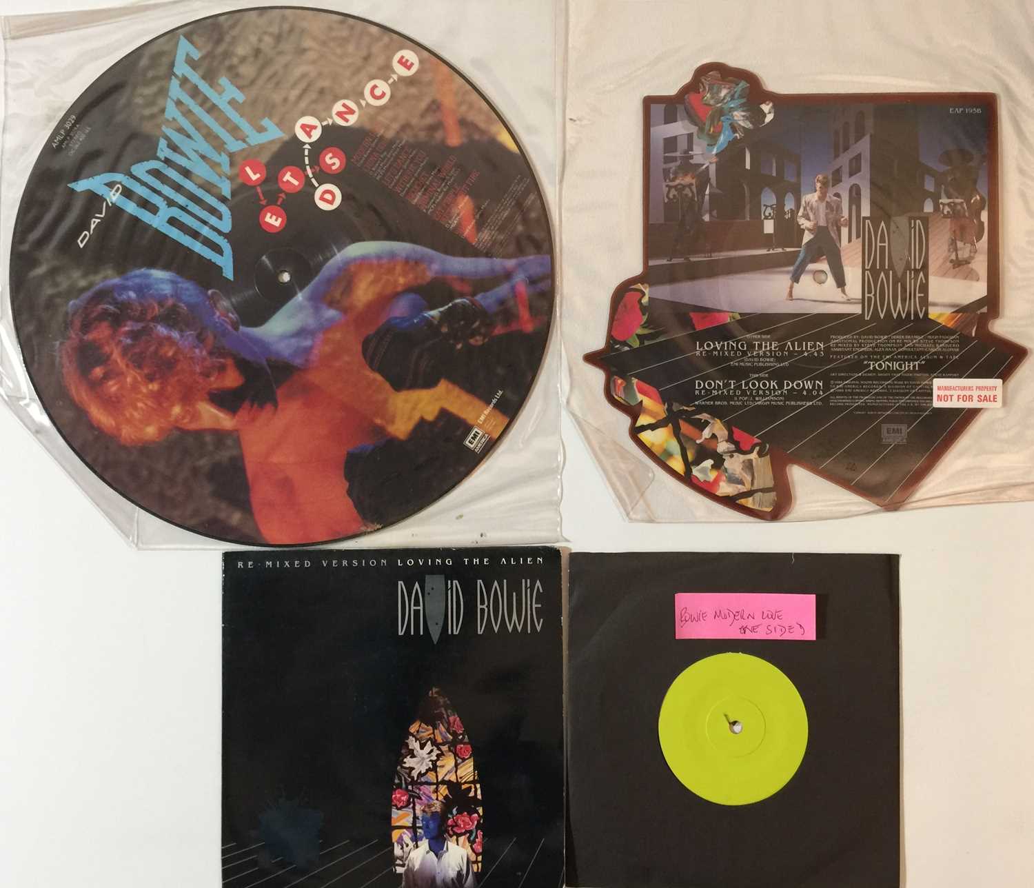 Lot 49 - David Bowie - 7"/Picture/Shaped Disc Collection (With Test Pressing)