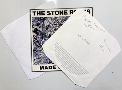 Lot 352 - THE STONE ROSES - MADE OF STONE - SIGNED INNER SLEEVE.