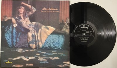 Lot 144 - DAVID BOWIE - THE MAN WHO SOLD THE WORLD LP - ORIGINAL UK 'DRESS SLEEVE' COPY (MERCURY 6338 041).