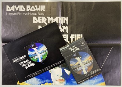 Lot 424 - DAVID BOWIE - THE MAN WHO FELL TO EARTH - POSTER AND PRESS BOOK.