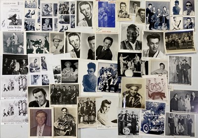 Lot 319 - ROCK AND ROLL / R&B ARTISTS - PRESS PHOTOS / SOME SIGNED.