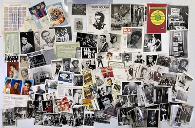 Lot 333 - ROCK AND ROLL - POP MUSIC - COLLECTION OF POSTCARDS.