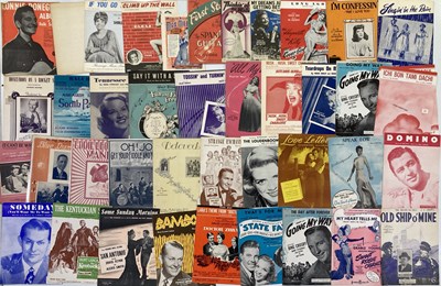 Lot 119 - SHEET MUSIC ARCHIVE - SHOWTUNES / FILM SOUNDSTRACKS.