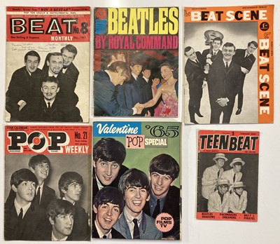 Lot 392 - THE BEATLES - PROGRAMMES AND MAGAZINES C 1960S.
