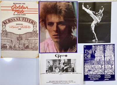 Lot 230 - 1970S POSTER COLLECTION - BOWIE / BOB MARLEY.