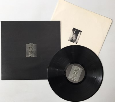 Lot 110 - JOY DIVISION - UNKNOWN PLEASURES LP (ORIGINAL UK 'TRANSLUCENT RED' COPY - FACT 10).
