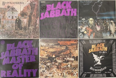 Lot 742 - SABBATH/ FLOYD/ LED ZEP/ DEEP PURPLE - LPs