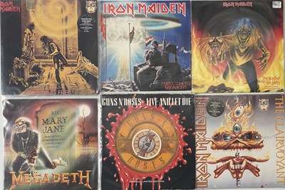 Lot 743 - HEAVY ROCK & METAL - 12" COLLECTION