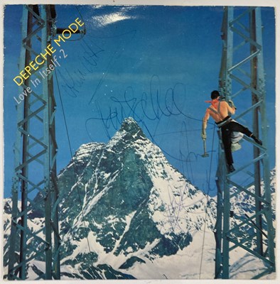 Lot 268 - DEPECHE MODE - FULLY SIGNED 7" SINGLE.