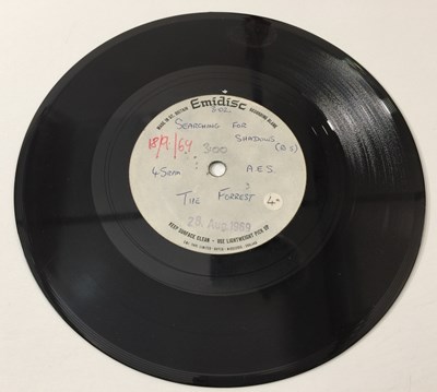 Lot 791 - THE FOREST - SEARCHING FOR SHADOWS 7" (S/ SIDED ACETATE)