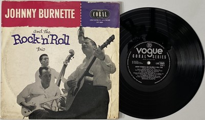 Lot 837 - JOHNNY BURNETTE AND THE ROCK 'N' ROLL TRIO - ORIGINAL 10" LP (LVC 10041)