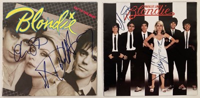 Lot 289 - BLONDIE - SIGNED CD BOOKLETS.