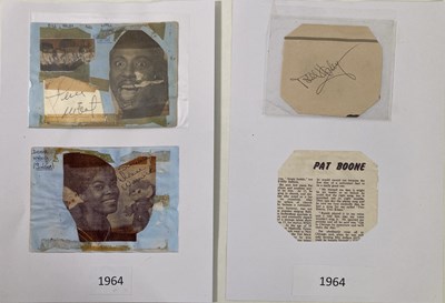 Lot 337 - ROCK AND ROLL AUTOGRAPHS - LITTLE RICHARD / BILL HALEY.