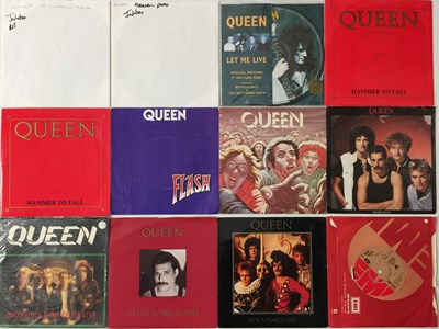 Lot 859 - QUEEN & RELATED / GEORGE MICHAEL / ELTON JOHN - 7" COLLECTION