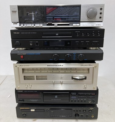 Lot 90 - HIFI EQUIPMENT (TEAC, AIWA, MARANTZ, MUSICAL FIDELITY)