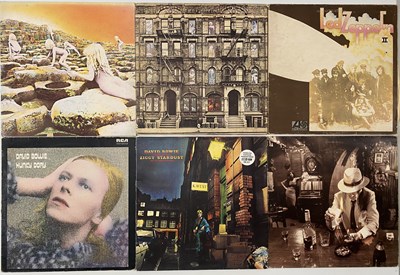 Lot 905 - LED ZEP/ BOWIE/ HENDRIX - LP PACK