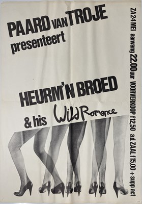 Lot 19 - HERMAN BROOD - A CONCERT POSTER FOR DEN HAAG
