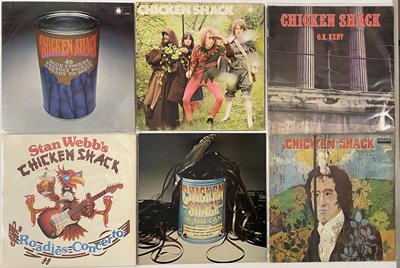 Lot 989 - CHICKEN SHACK & RELATED - LPs