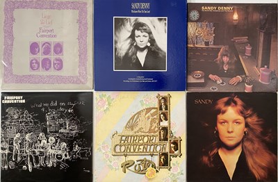 Lot 1000 - SANDY DENNY/FAIRPORT CONVENTION - LP COLLECTION