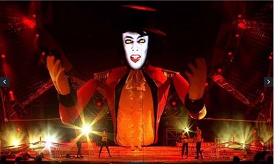 Lot 394 - TAKE THAT STAGE PROP - FROM CIRCUS RINGMASTER 2009