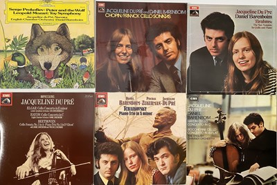 Lot 1028 - JACQUELINE DU PRE / DANIEL BARENBOIM - LP COLLECTION (CHRISTOPHER NUPEN COLLECTION)