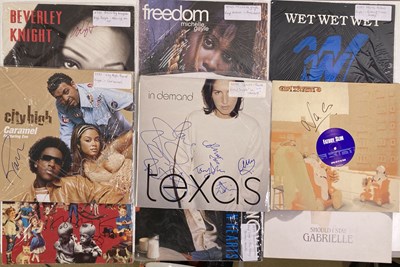 Lot 300 - POP MUSIC - SIGNED RECORDS.