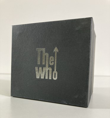 Lot 301 - THE WHO - A LIMITED EDITION WATCH WITH BOX SIGNED BY TOWNSHEND AND ENTWISTLE.