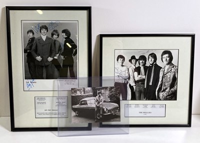 Lot 314 - SIGNED ITEMS - 1960S STARS INC BIL WYMAN / TROGGS / HOLLIES.