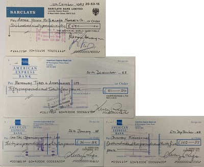 Lot 111 - George Harrison Chequebooks/Lucy Rigo Signed Cheques
