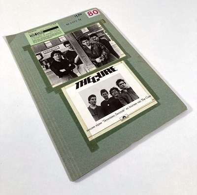 Lot 404 - THE CURE - A CONTRACT, HANDBILL, 1980.