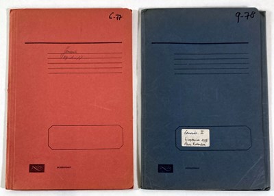 Lot 418 - GENESIS - 1977/78 CONTRACTS.