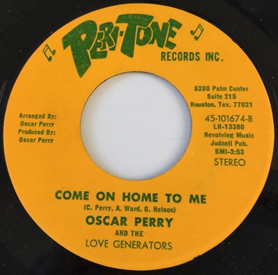 Lot 17 - OSCAR PERRY - I GOT WHAT YOU NEED/ COME ON HOME TO ME 7" (US SOUL/ R&B - PERI-TONE 45-101674)