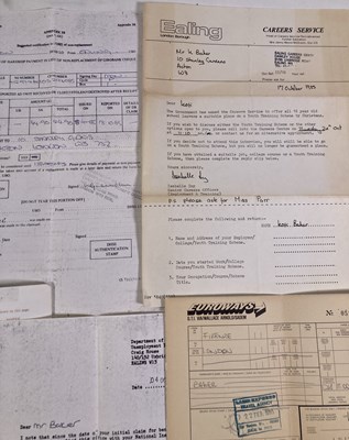Lot 65 - GINGER / KOFI BAKER - DOCUMENTATION / LETTERS.