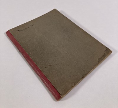 Lot 151 - THE BEATLES - PAUL MCCARTNEY'S LIVERPOOL INSTITUTE SCHOOL BOOK C 1959