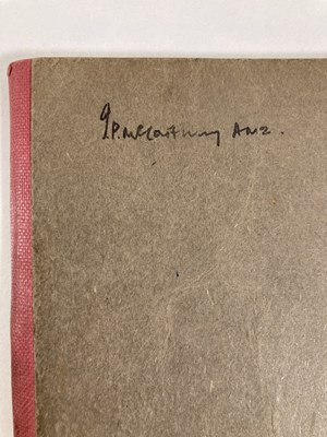 Lot 151 - THE BEATLES - PAUL MCCARTNEY'S LIVERPOOL INSTITUTE SCHOOL BOOK C 1959