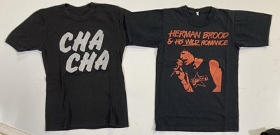 Lot 32 - HERMAN BROOD - A COLLECTION OF ORIGINAL VINTAGE T-SHIRTS.