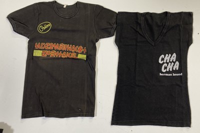 Lot 32 - HERMAN BROOD - A COLLECTION OF ORIGINAL VINTAGE T-SHIRTS.
