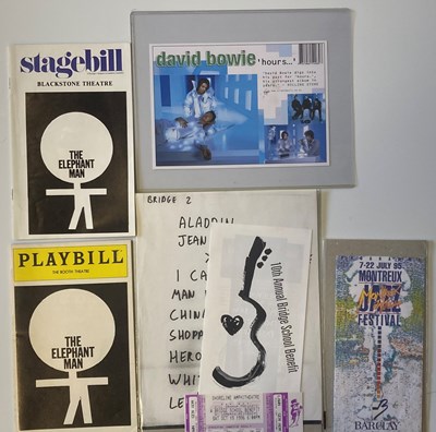 Lot 247 - DAVID THEATRE AND CONCERT MEMORABILIA