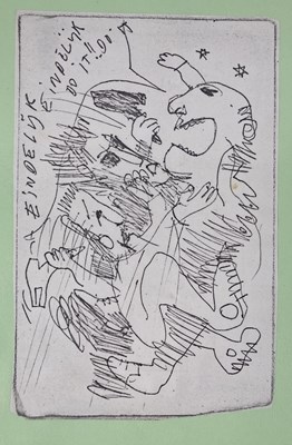 Lot 40 - HERMAN BROOD - ORIGINAL CARTOONS / DRAWINGS.