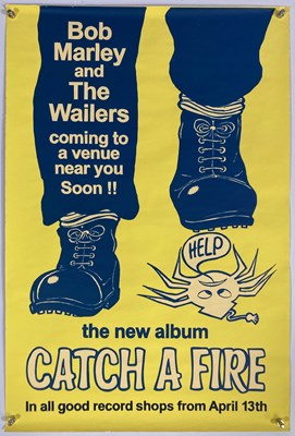 Lot 512 - BOB MARLEY - A RARE 1973 TOUR PROMOTIONAL POSTER.