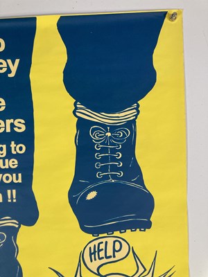 Lot 512 - BOB MARLEY - A RARE 1973 TOUR PROMOTIONAL POSTER.
