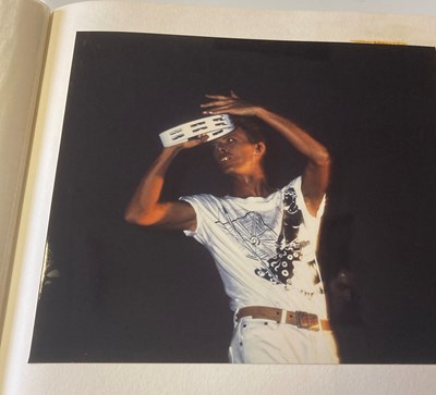 Lot 250 - TIN MACHINE - IT'S MY LIFE TOUR 1991 SCRAPBOOK INC FAN TAKEN PHOTOS