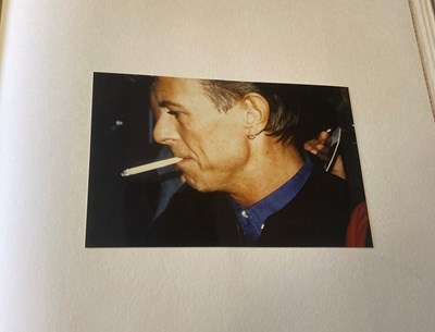 Lot 250 - TIN MACHINE - IT'S MY LIFE TOUR 1991 SCRAPBOOK INC FAN TAKEN PHOTOS