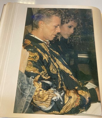 Lot 250 - TIN MACHINE - IT'S MY LIFE TOUR 1991 SCRAPBOOK INC FAN TAKEN PHOTOS