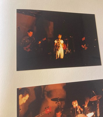 Lot 250 - TIN MACHINE - IT'S MY LIFE TOUR 1991 SCRAPBOOK INC FAN TAKEN PHOTOS