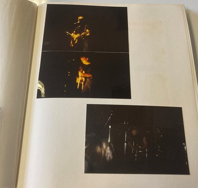 Lot 250 - TIN MACHINE - IT'S MY LIFE TOUR 1991 SCRAPBOOK INC FAN TAKEN PHOTOS